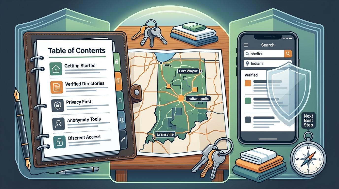 Finding Emergency Shelter Safely in Indiana: A Privacy-First 202