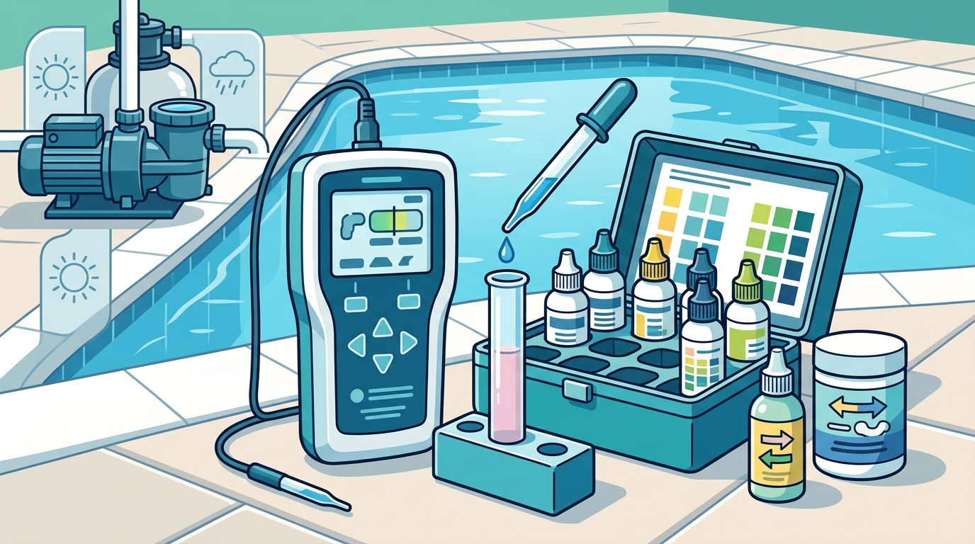 Year-Round pH Balancing for Alpharetta Pools