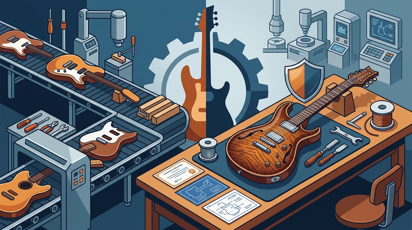 What Sets Manufacturer Custom Shops Apart from Regular Guitar?