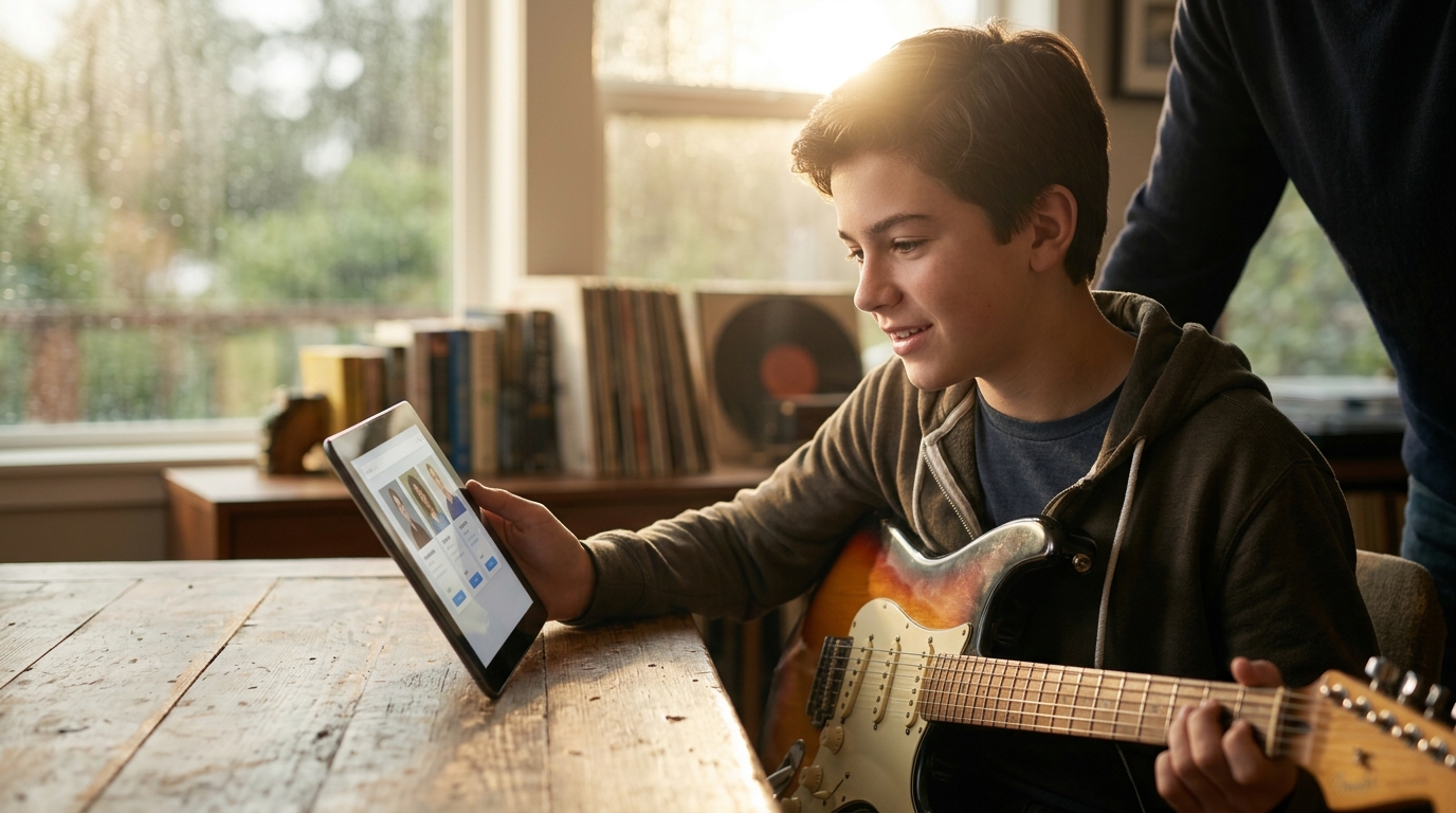 What to Look for in Rock Guitar Teacher Profiles Online