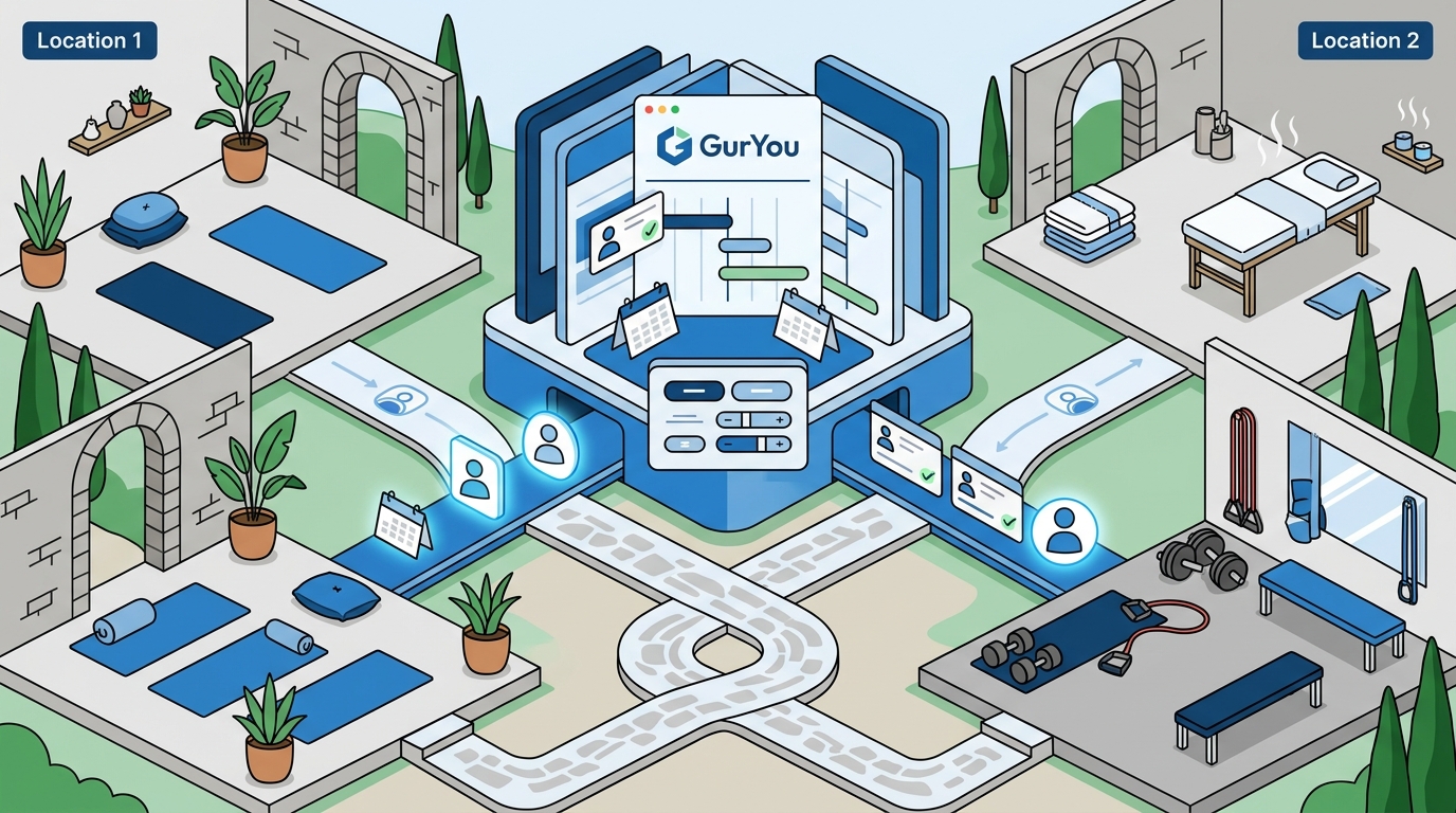 Streamlining Multi-Location Scheduling for Italian Wellness