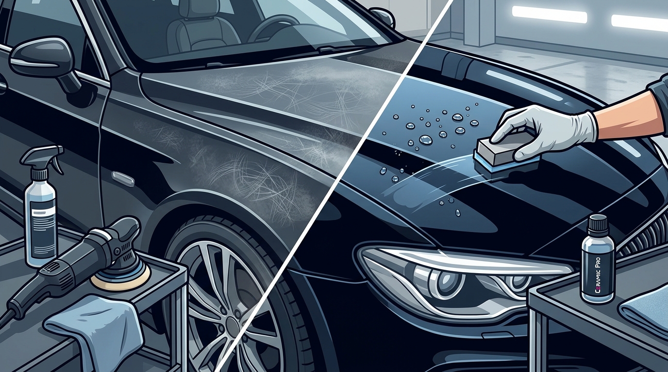 How Paint Correction Improves Ceramic Coating Results