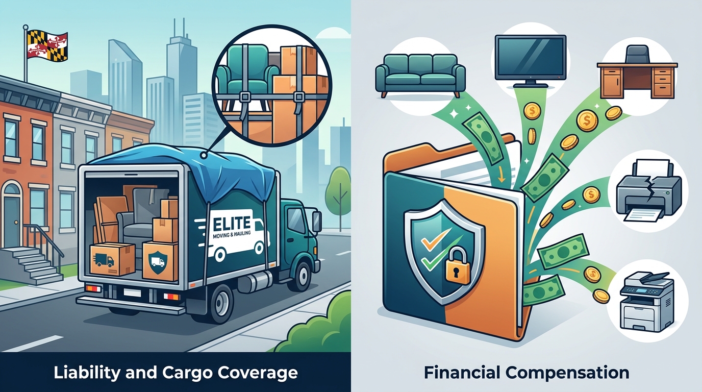 What Does Fully Insured Mean for Baltimore Movers?