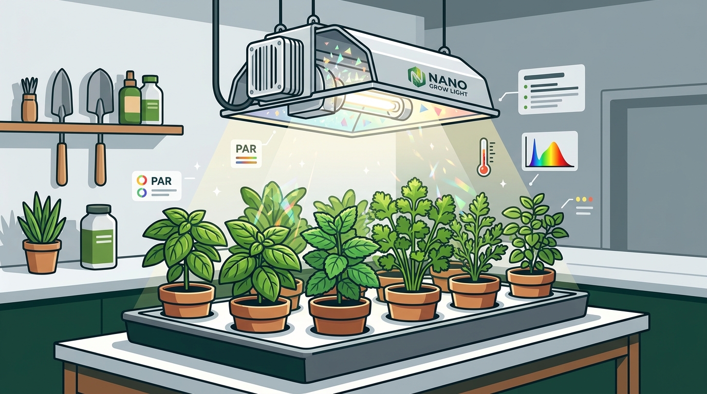 Top Grow Light Models for Indoor Herb Gardening in 2026