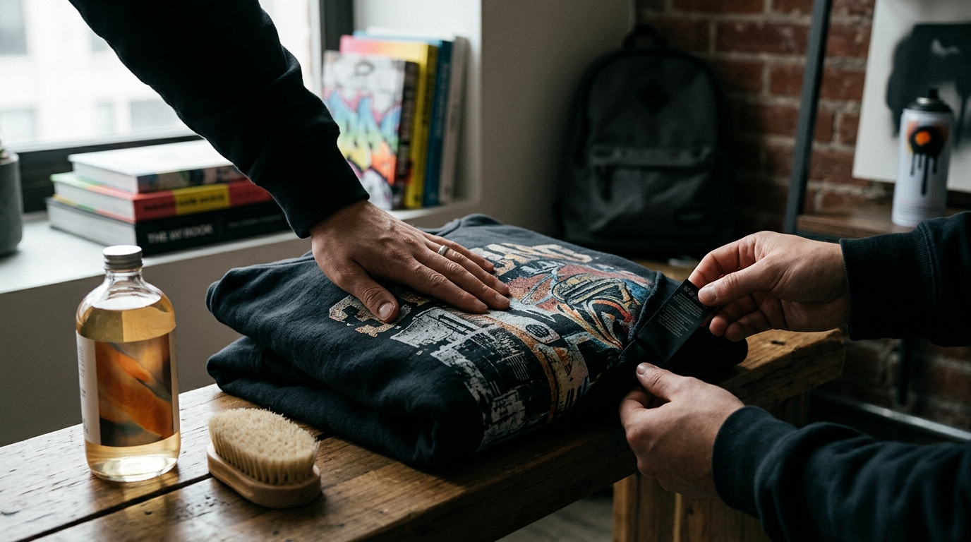 Graphic Hoodie Care: Best Practices vs. Regular Washing