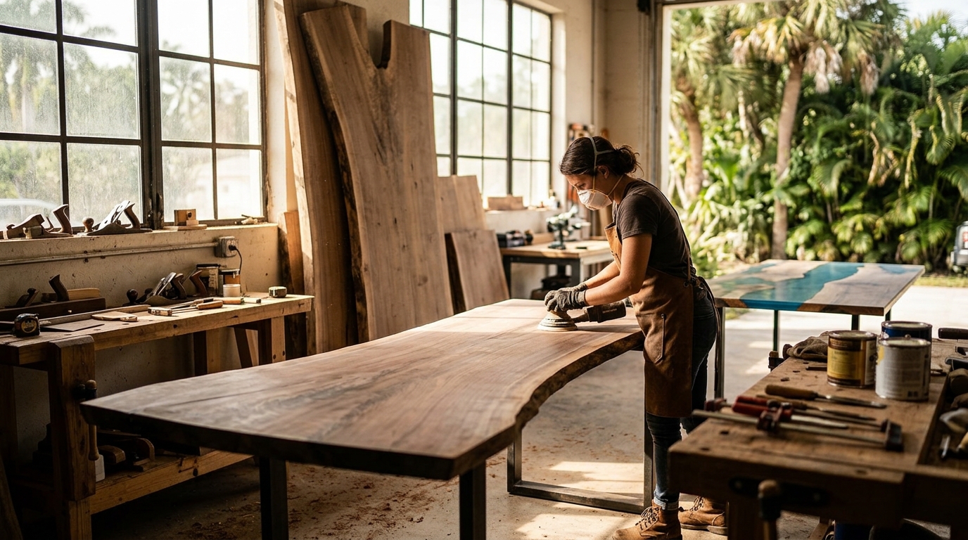 Handcrafted Custom Wood Furniture Makers in Southwest Florida