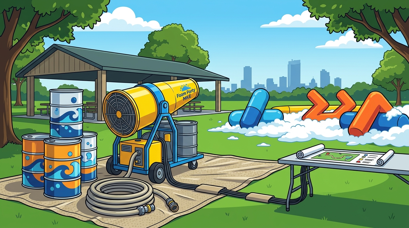Willie Fun Events in Milwaukee: Foam Rental Guide
