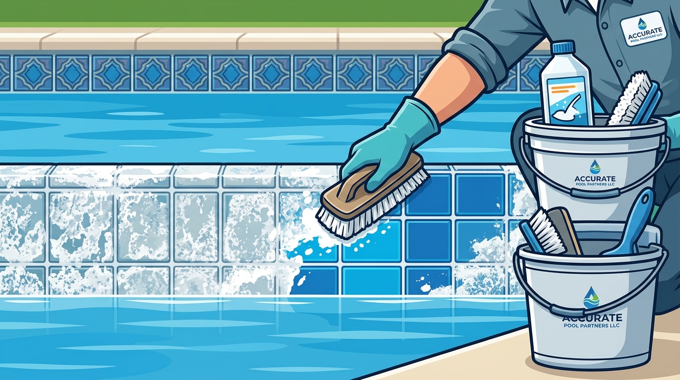 What Causes White Buildup on Pool Tile and How to Prevent It