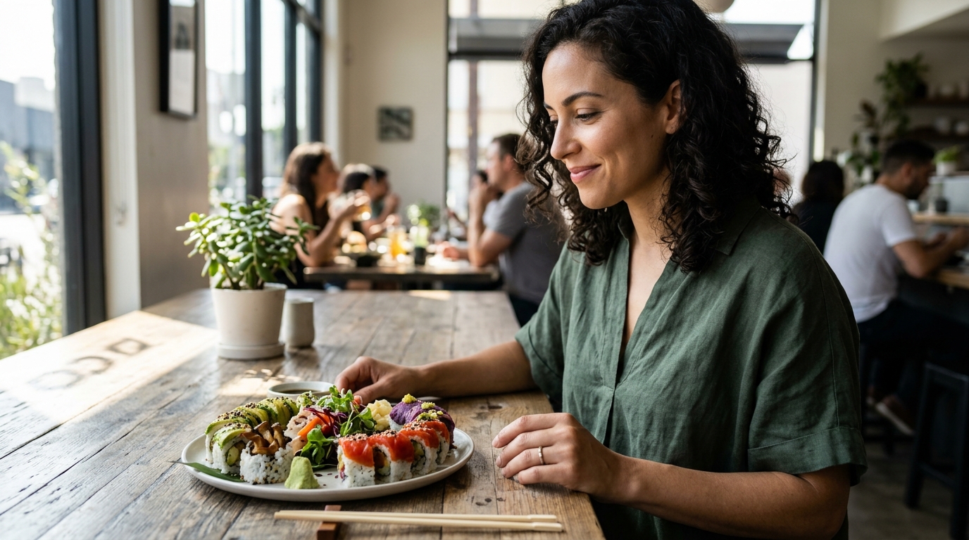 What Makes a Vegan Sushi Restaurant in Silver Lake Actually W...