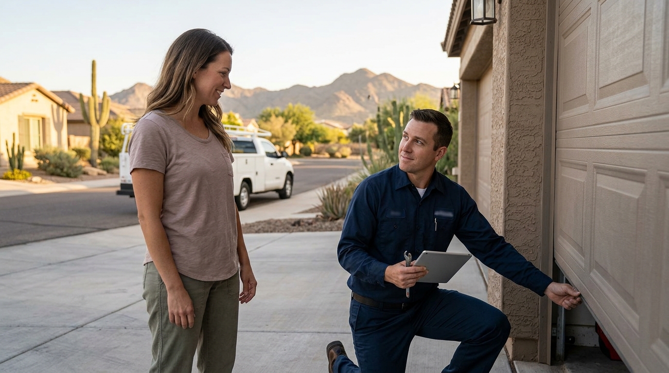 Choosing a Garage Door Repair Service in San Tan Valley