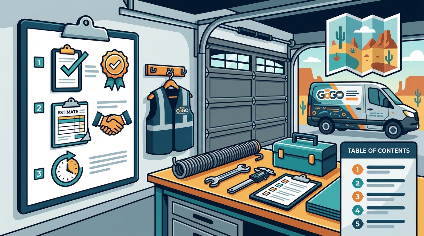 Choosing a Garage Door Repair Service in San Tan Valley