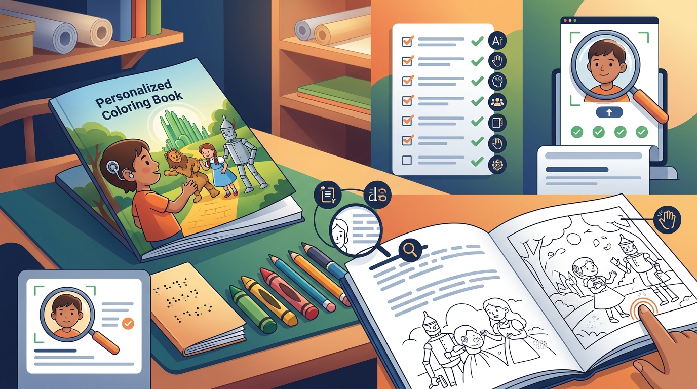 7 Accessibility Features Personalized Coloring Books Should Have