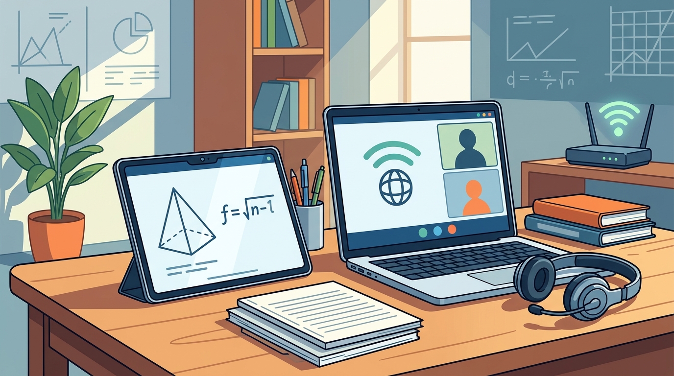 Online Math Tutoring Tech Requirements: What You Actually Need