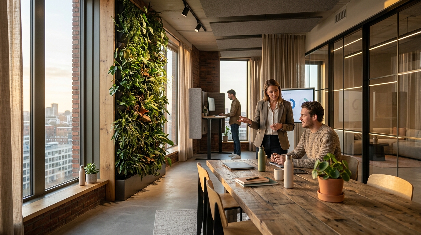 Sustainable Office Design: Boosting Performance and Retention