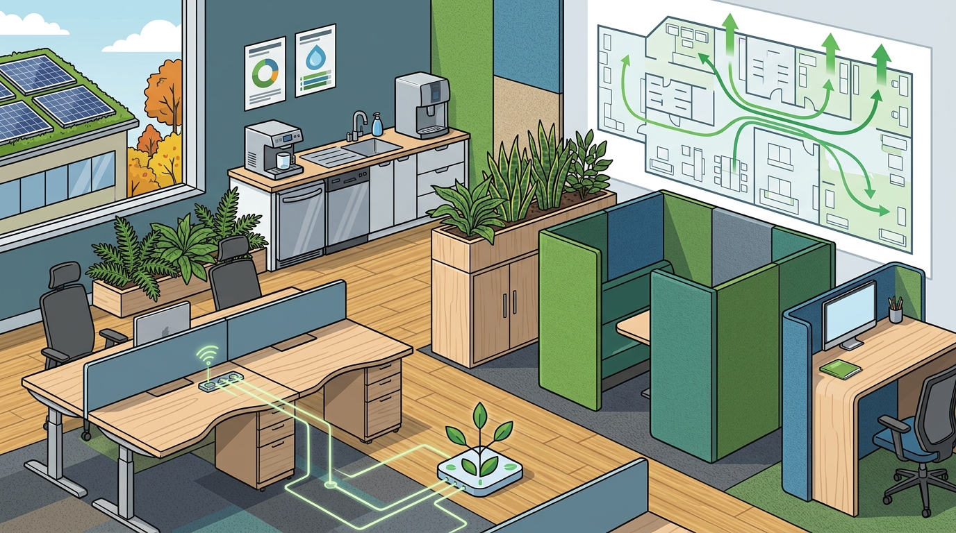 Sustainable Office Design: Boosting Performance and Retention