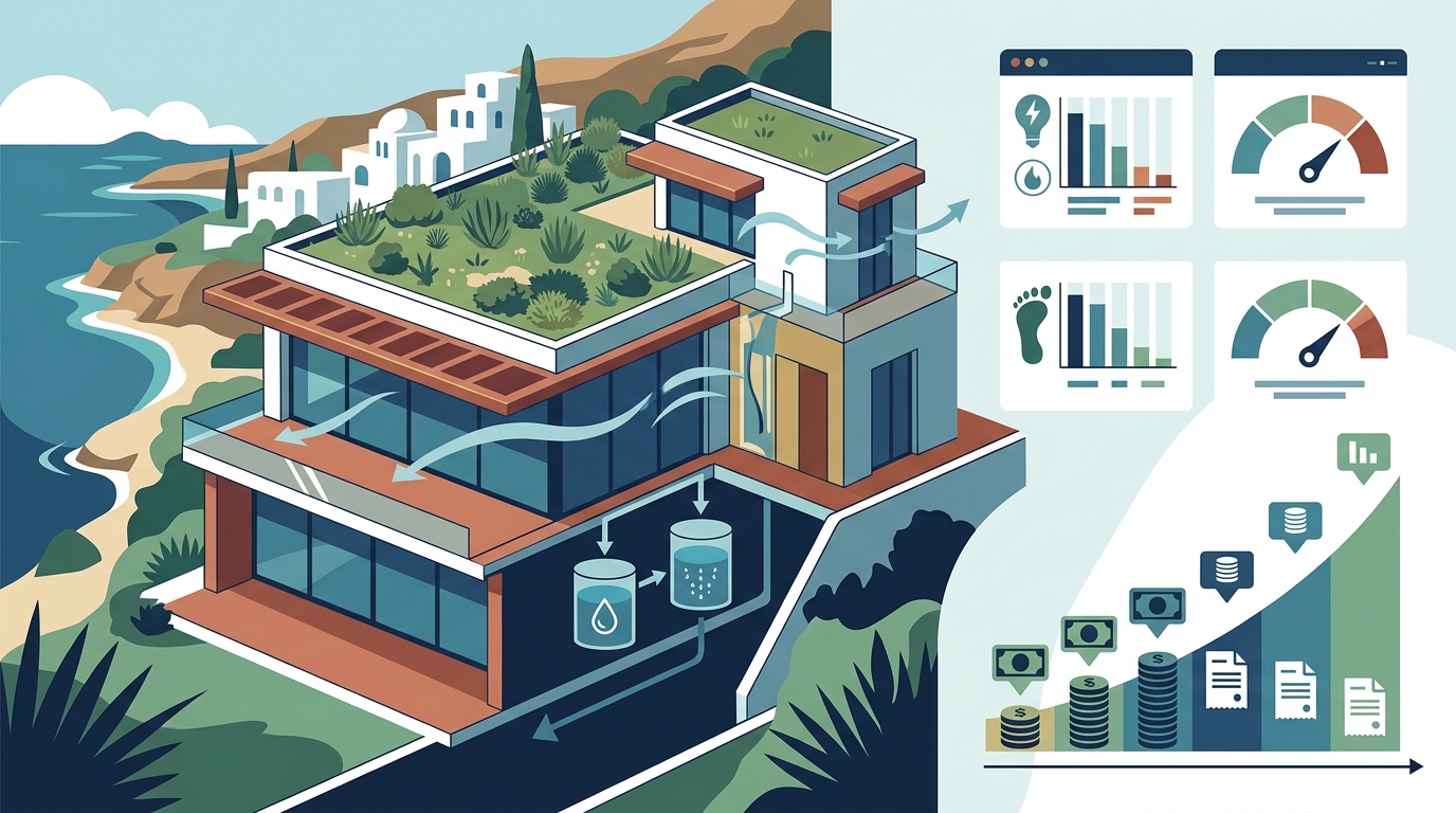 Bioclimatic Luxury Villas: Long-Term Savings and Environmental G