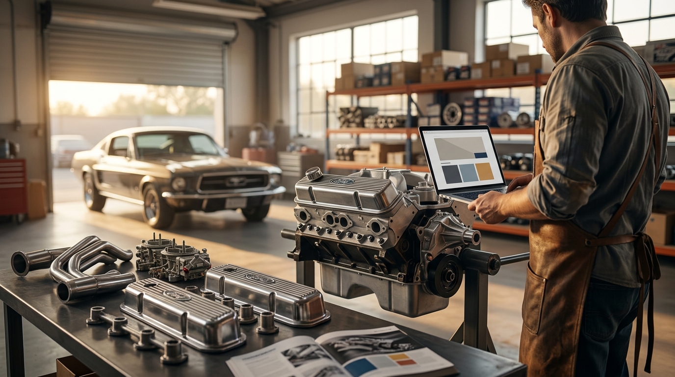 Online Ford V8 Performance Suppliers vs Local Auto Shops