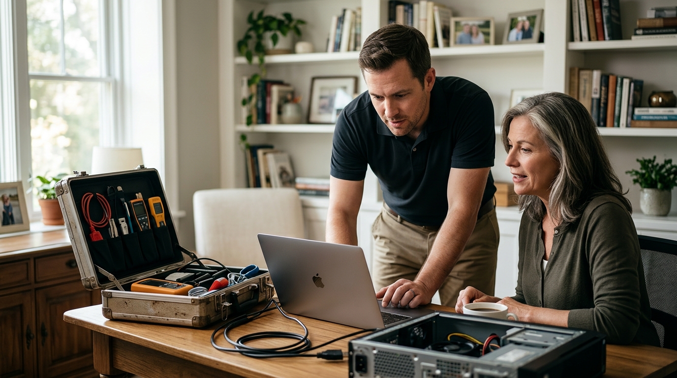 How Quickly Can Technicians Diagnose Your Computer at Home?