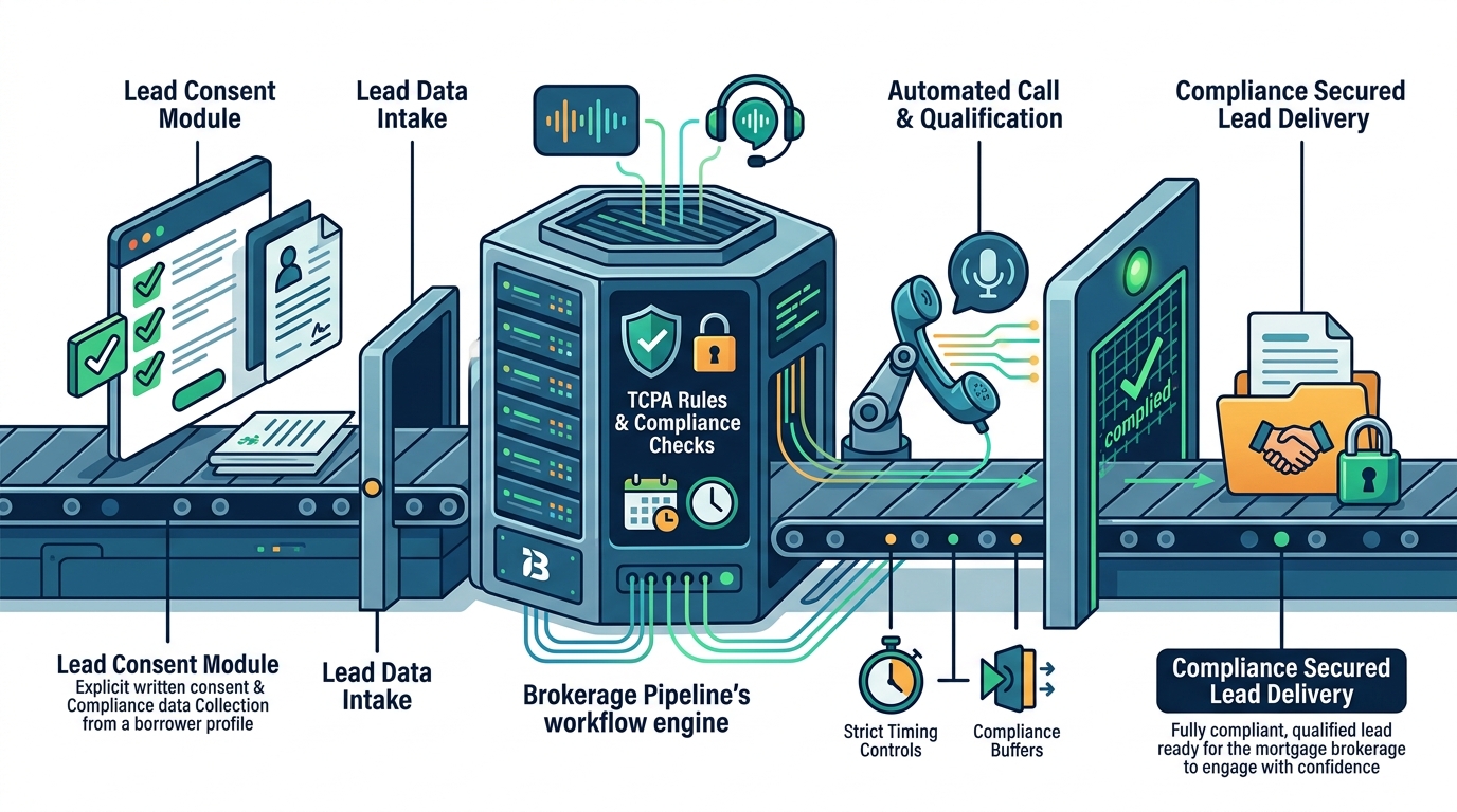 TCPA Compliance for AI Voice in Mortgage Lead Qualification