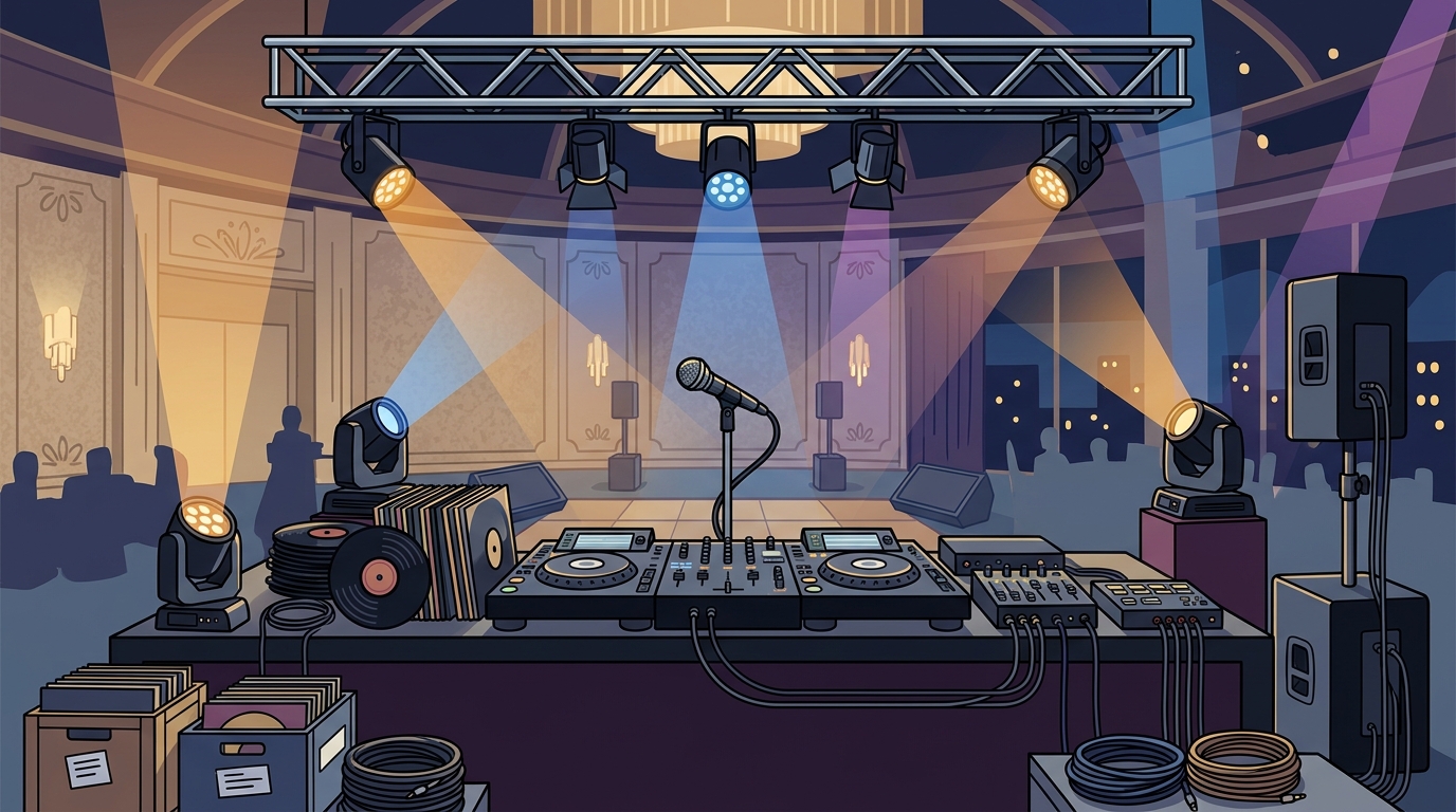 Sacramento Wedding DJ, MC, and Lighting Guide