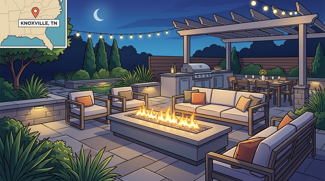 How Luxury Gas Fire Tables Transform Outdoor Entertaining