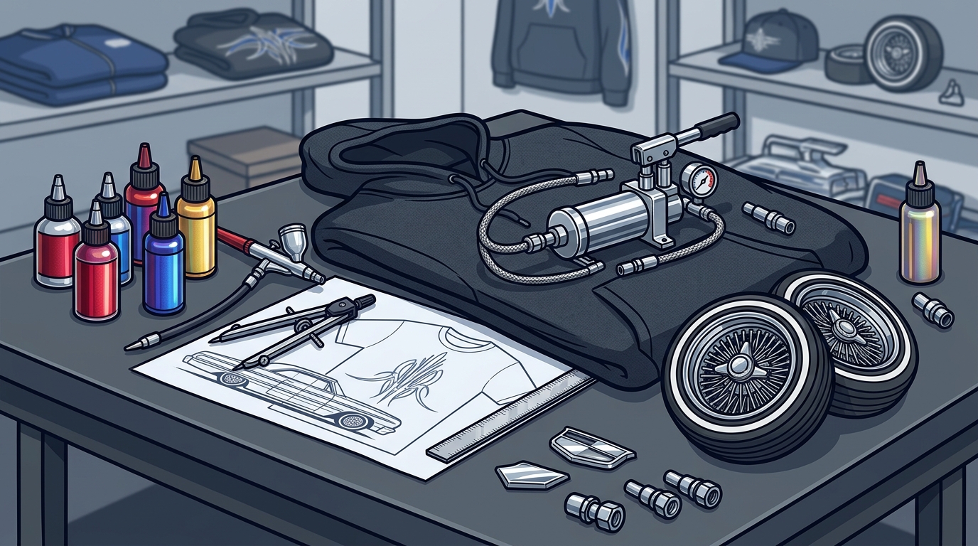 Fresno Lowrider Culture and Streetwear Design