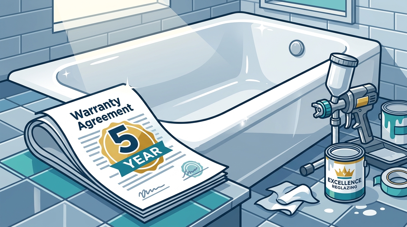 Typical Bathtub Reglazing Warranty Lengths in 2026