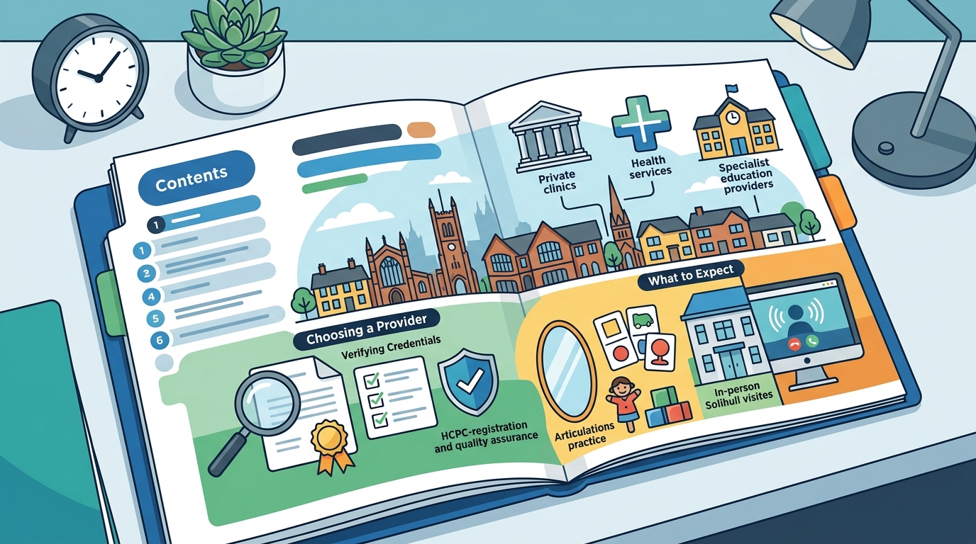 Speech and Language Therapy in Solihull: A Parent's Guide