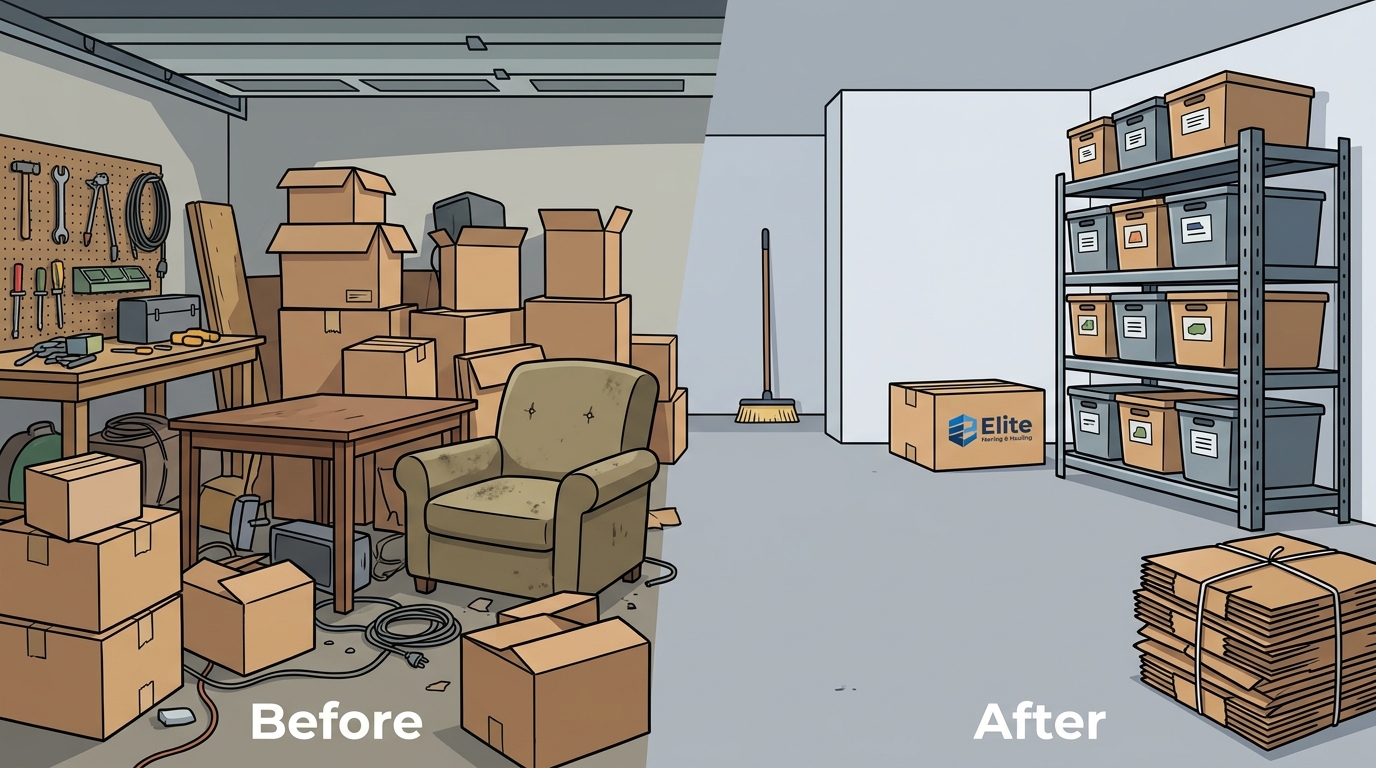 What to Expect During a Professional Garage, Basement, and Attic