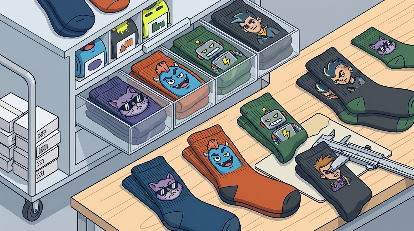 Cartoon Character Socks With Attitude: The Ultimate Collector
