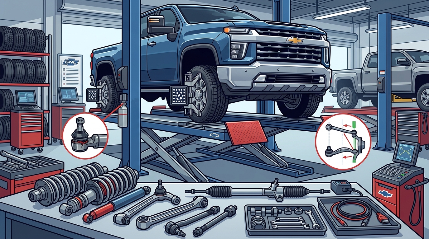 Steering and Suspension Repair for Chevy and GMC Trucks in Wal