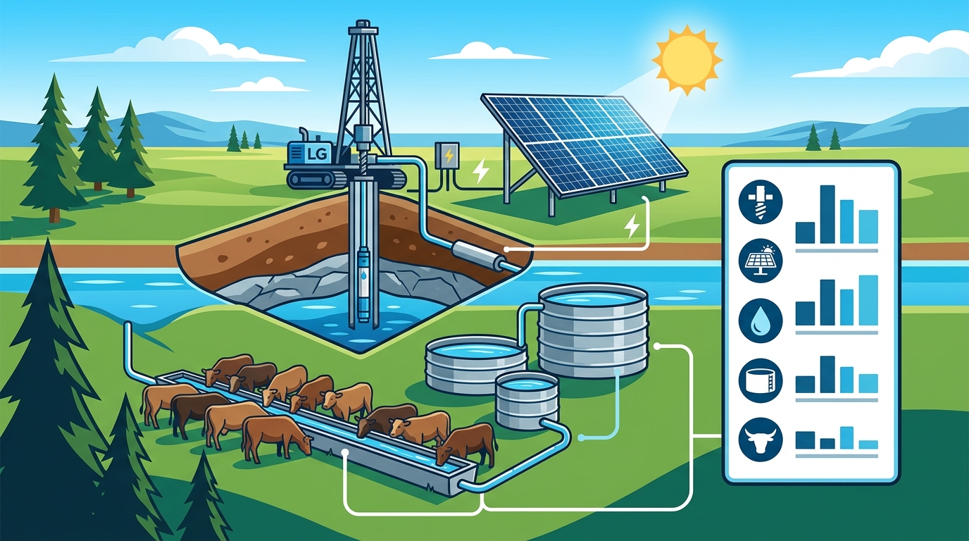 Budgeting for Solar Livestock Watering Systems in Wyoming