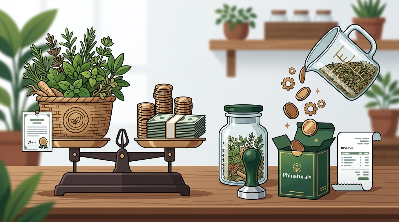 How Much Should You Expect to Pay for Quality Organic Herbal?