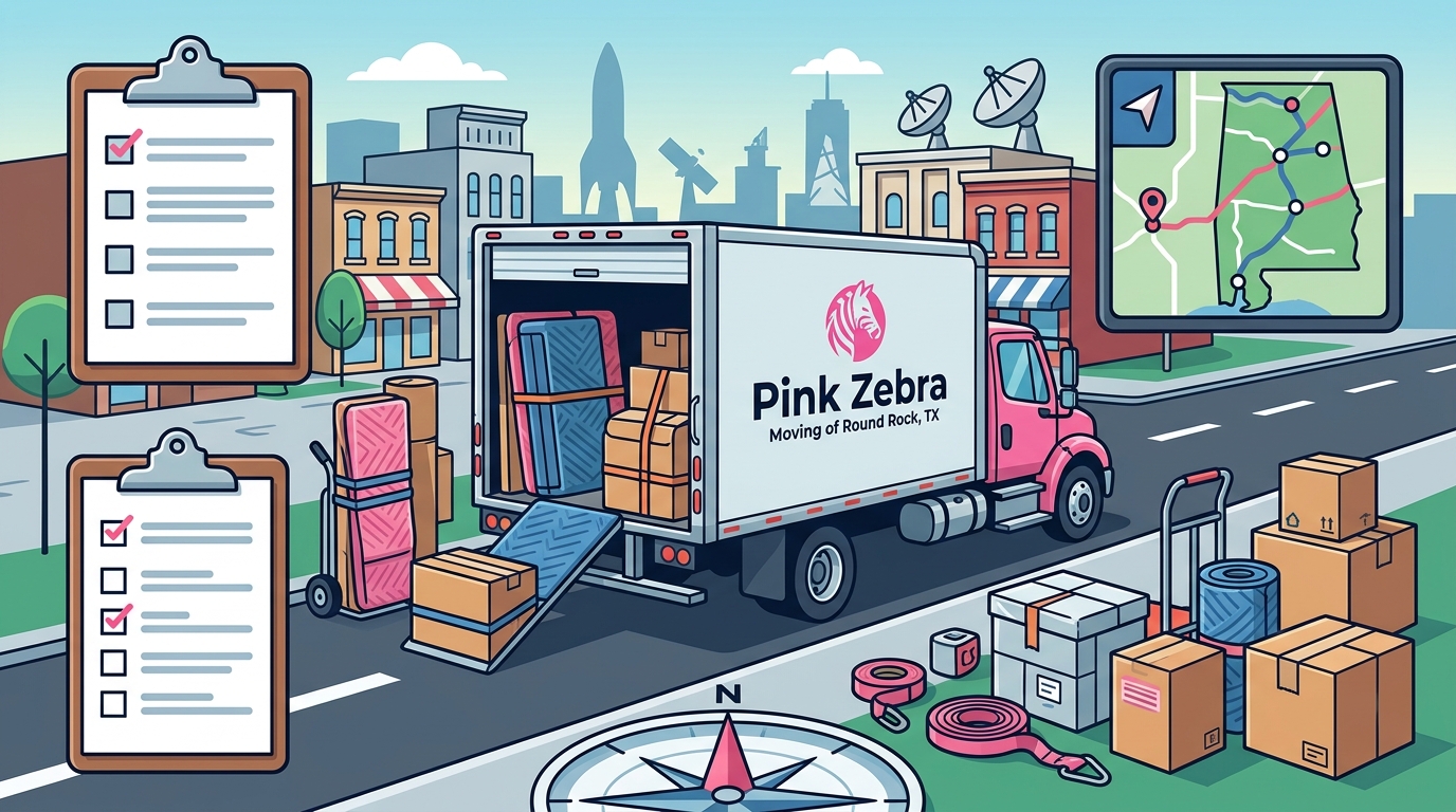 Who Handles Local and Statewide Moves from Huntsville, AL?