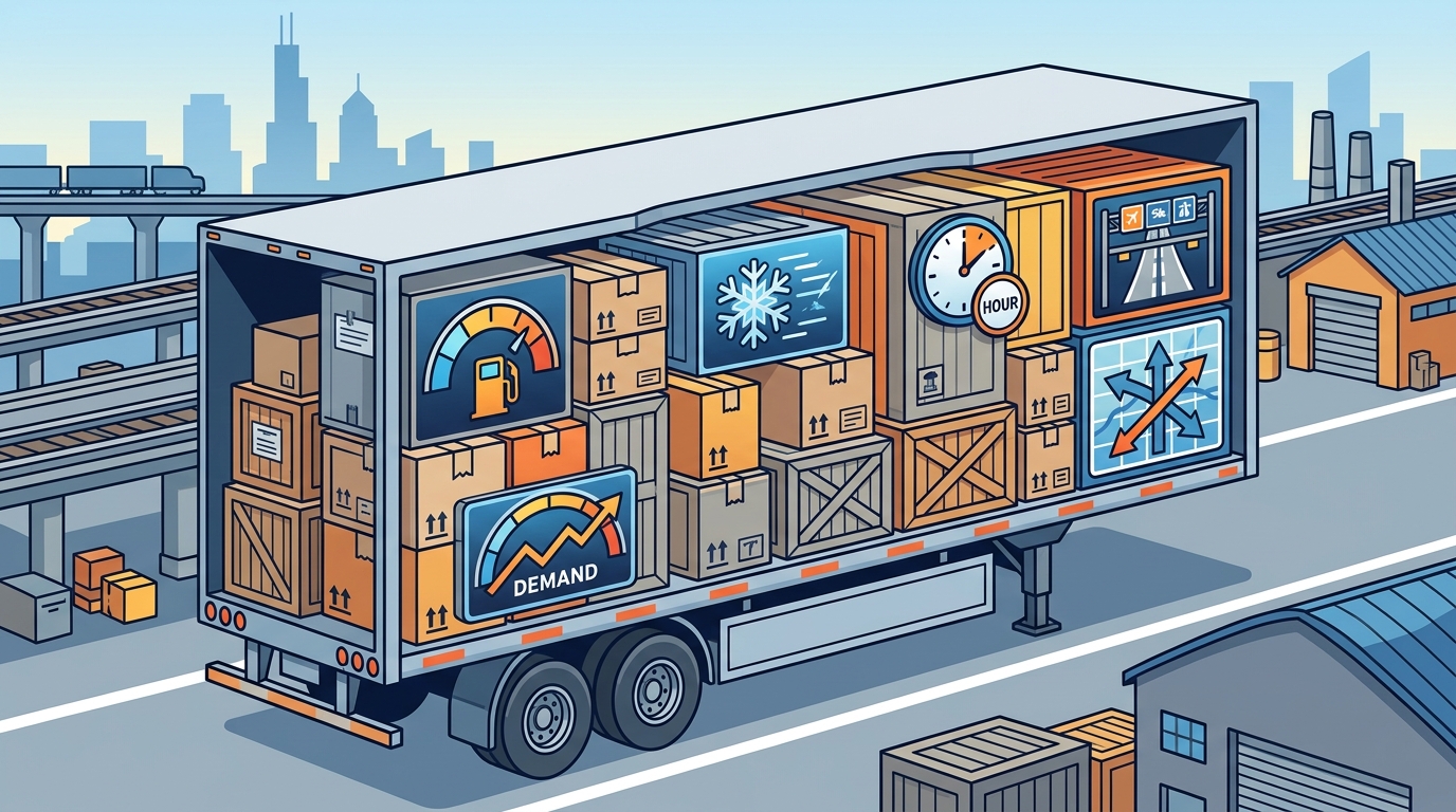7 Main Factors That Affect Full Truckload Rates in Chicago
