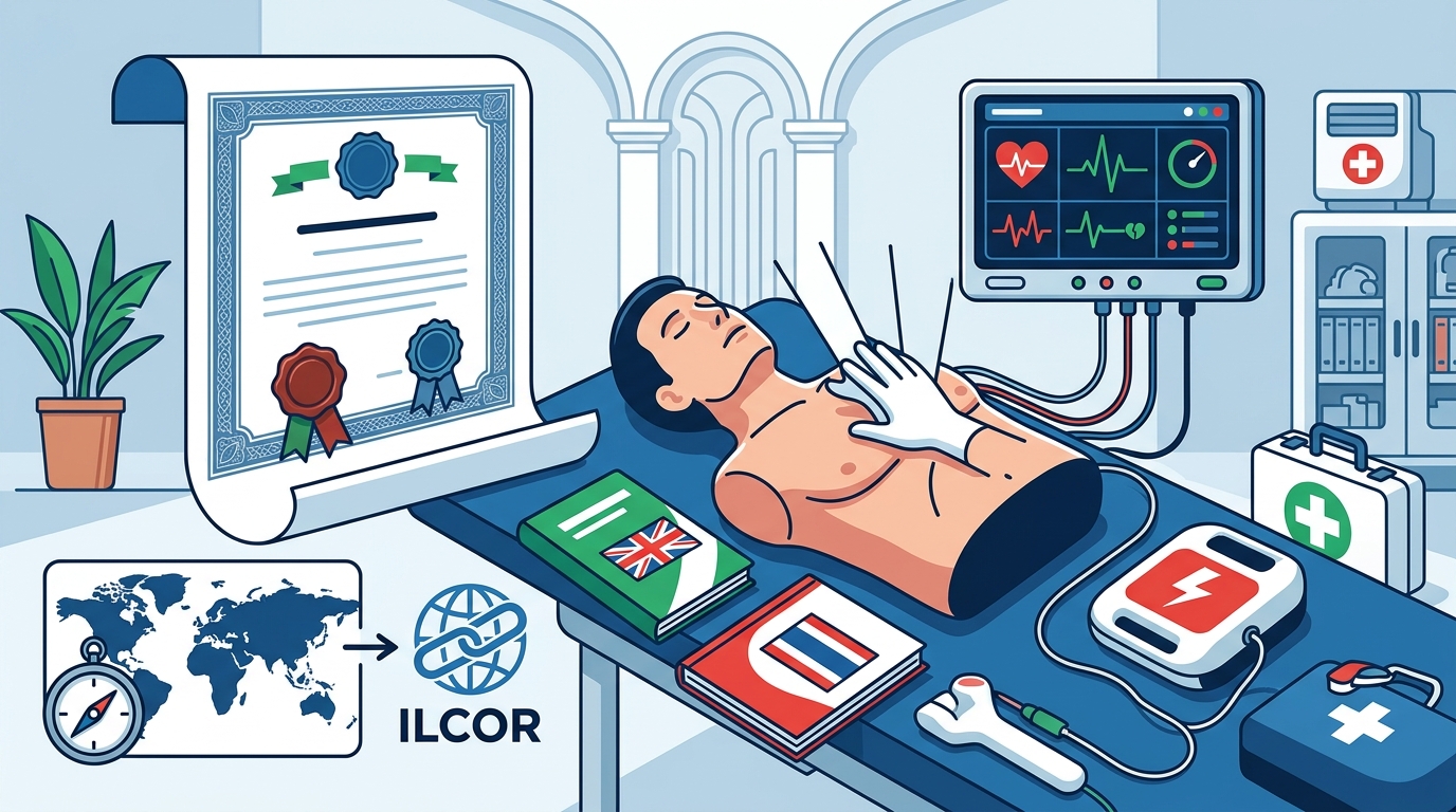 Certification Standards for English and Thai CPR Courses in 2026