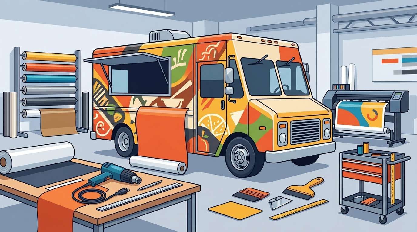 Food Truck Wrap Cost in Utah County: 2026 Budget Guide