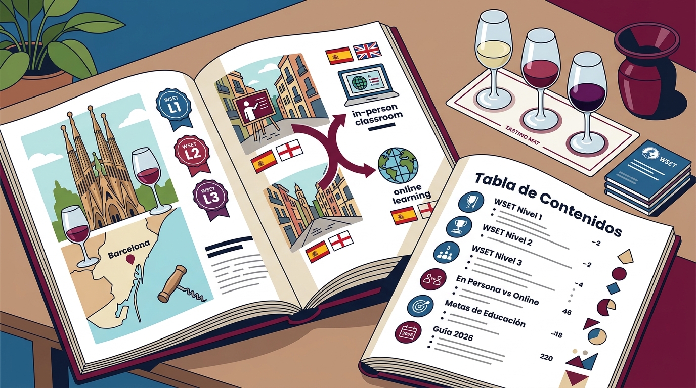WSET Courses in Spanish in Barcelona: 2026 Guide