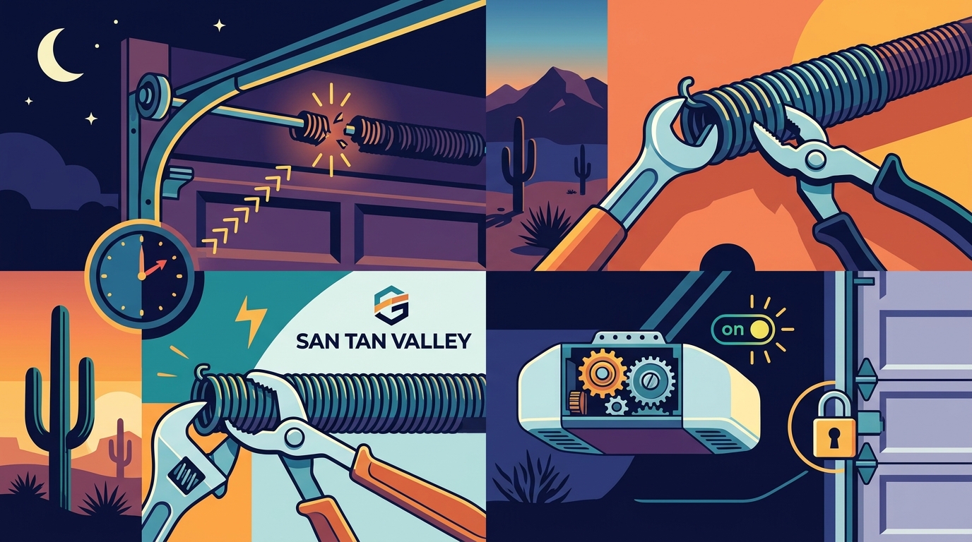 7 Best Options for 24-Hour Garage Door Repair in San Tan Valley