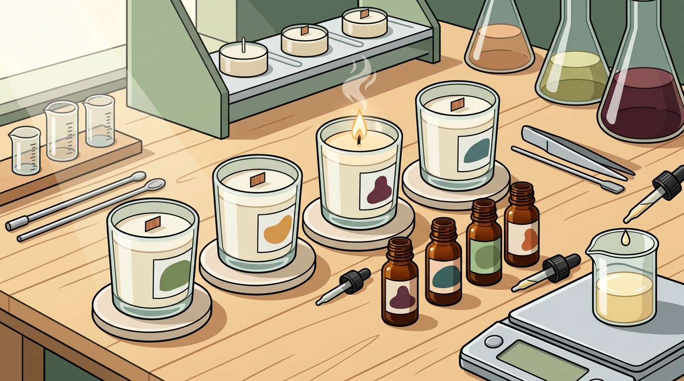 Testing Fragrance Blends Before Committing to a Full Batch