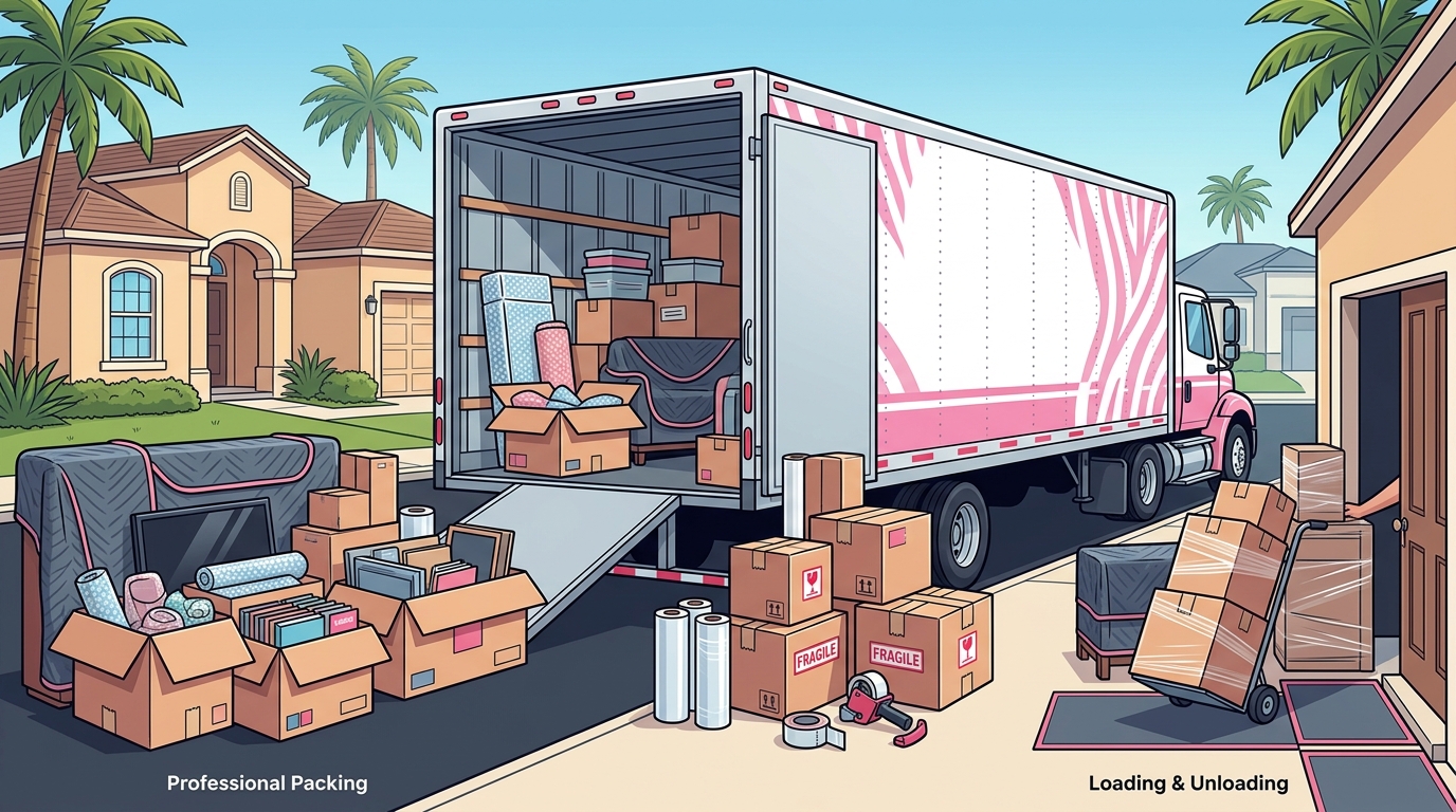 Residential Moving Guide for Tampa, FL: Packing, Loading, and Un