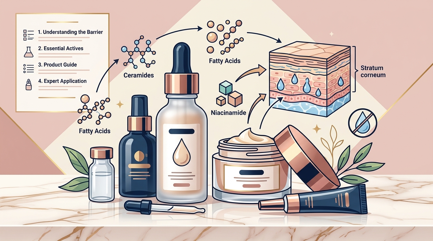 Barrier Repair Actives: What Actually Works in Luxury Skincare