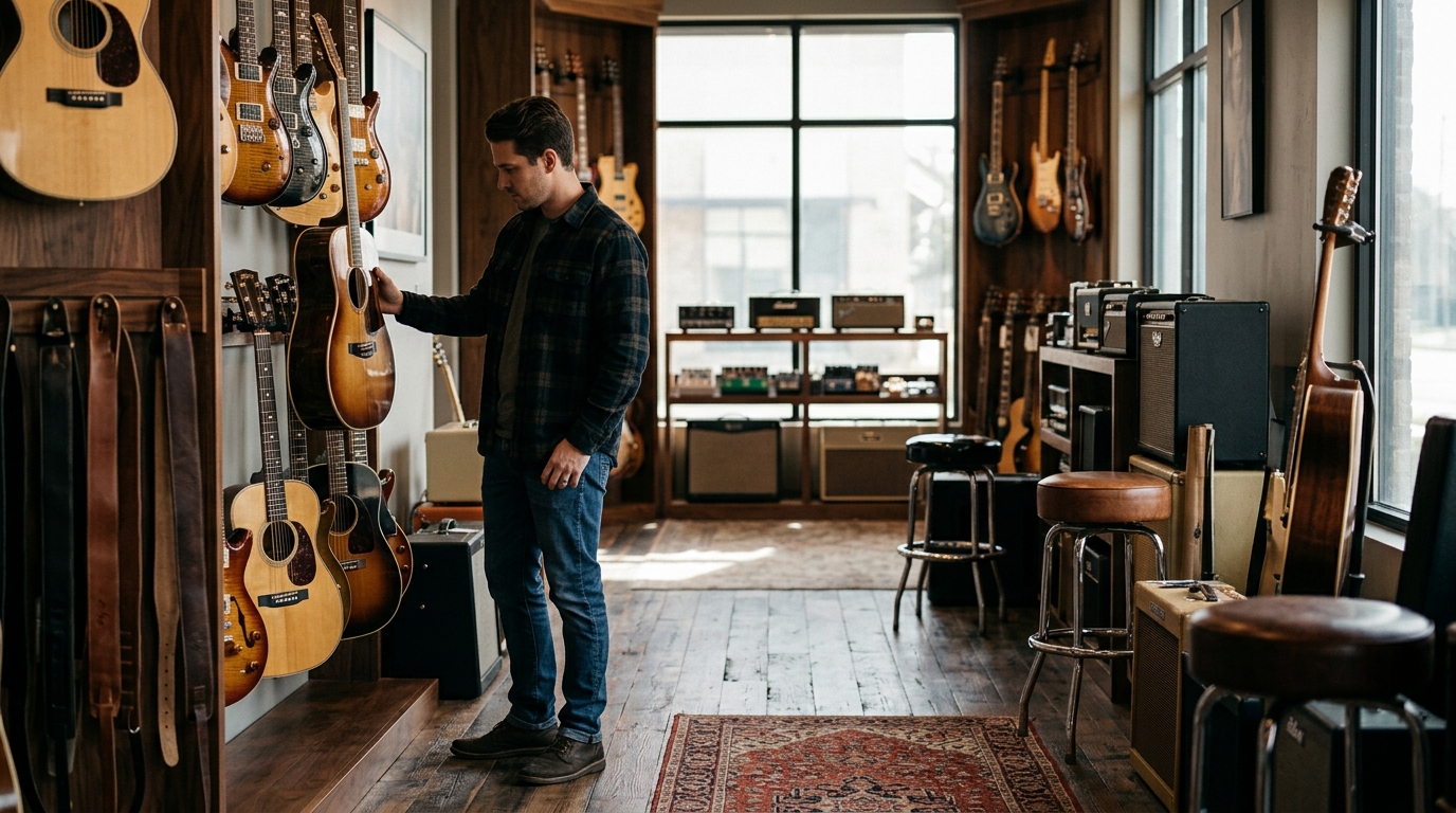 McKinney Boutique Guitar Shop Hours and Contact Details