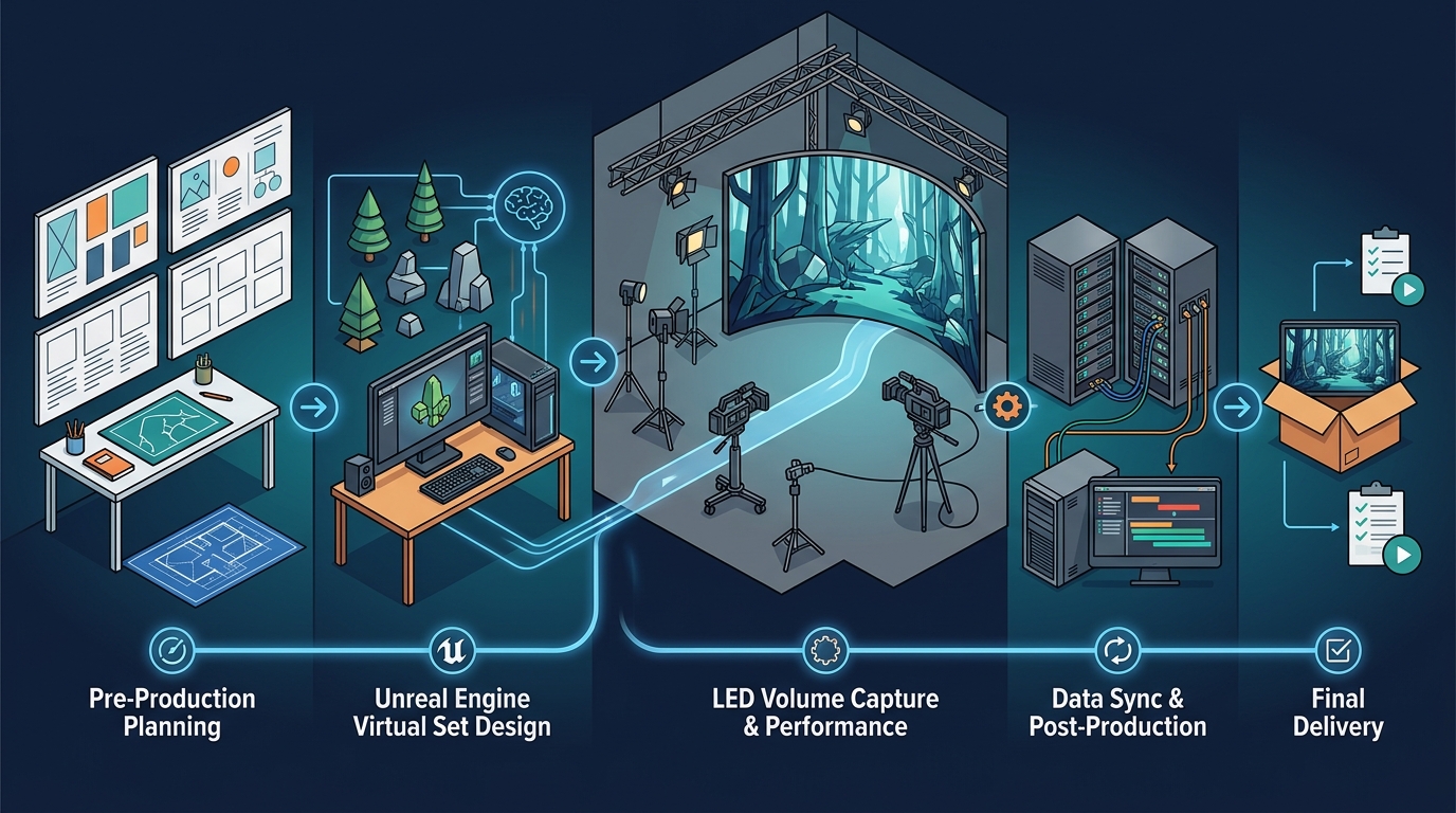 Complete Virtual Production Workflow: Start to Finish