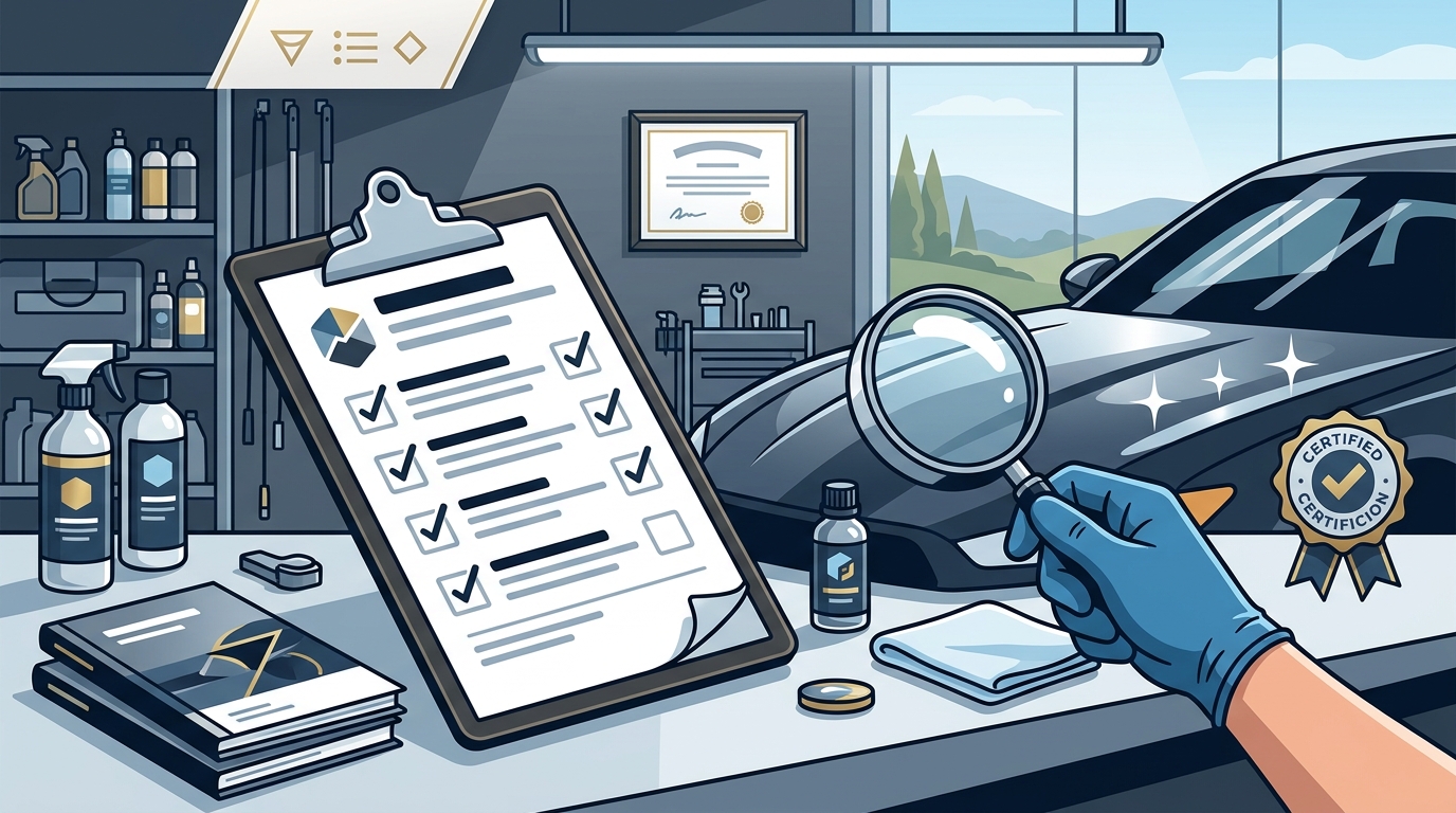 Choosing a Ceramic Coating Installer in Marin County