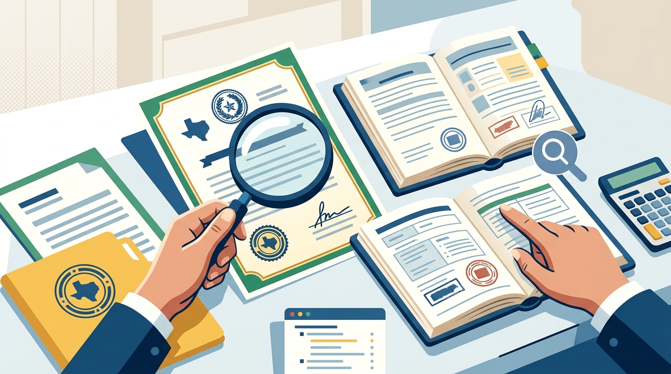 How to Verify a Life Insurance Agent's License in Texas