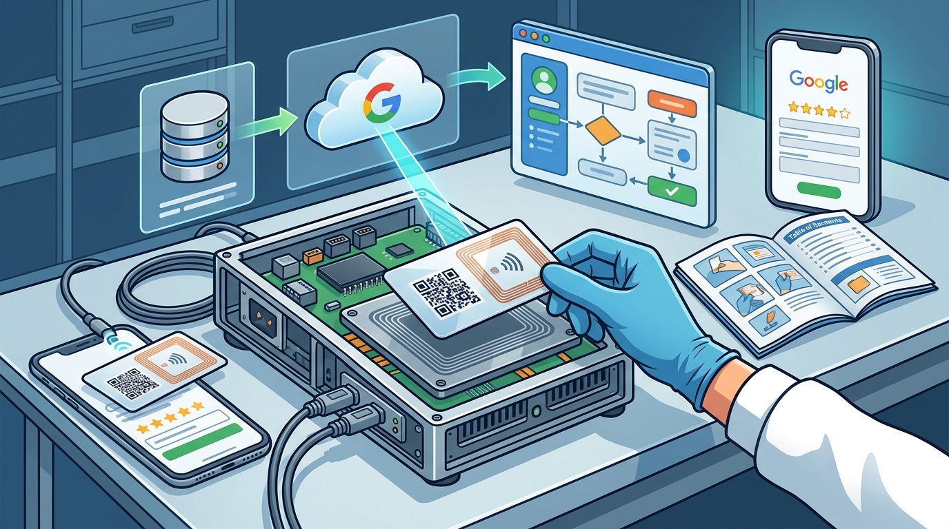 How to Set Up NFC and QR Cards for Google Reviews