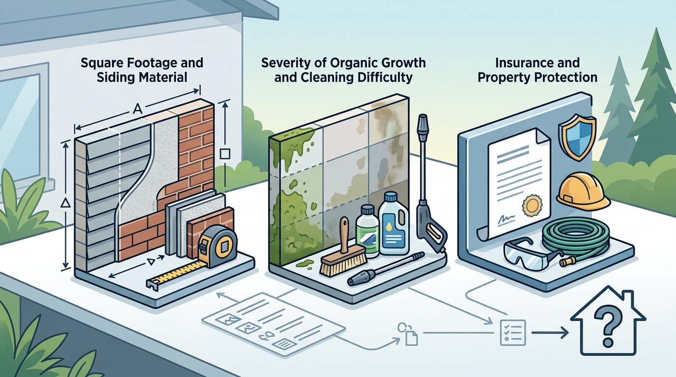 What Factors Impact the Price of an Insured House Washing?