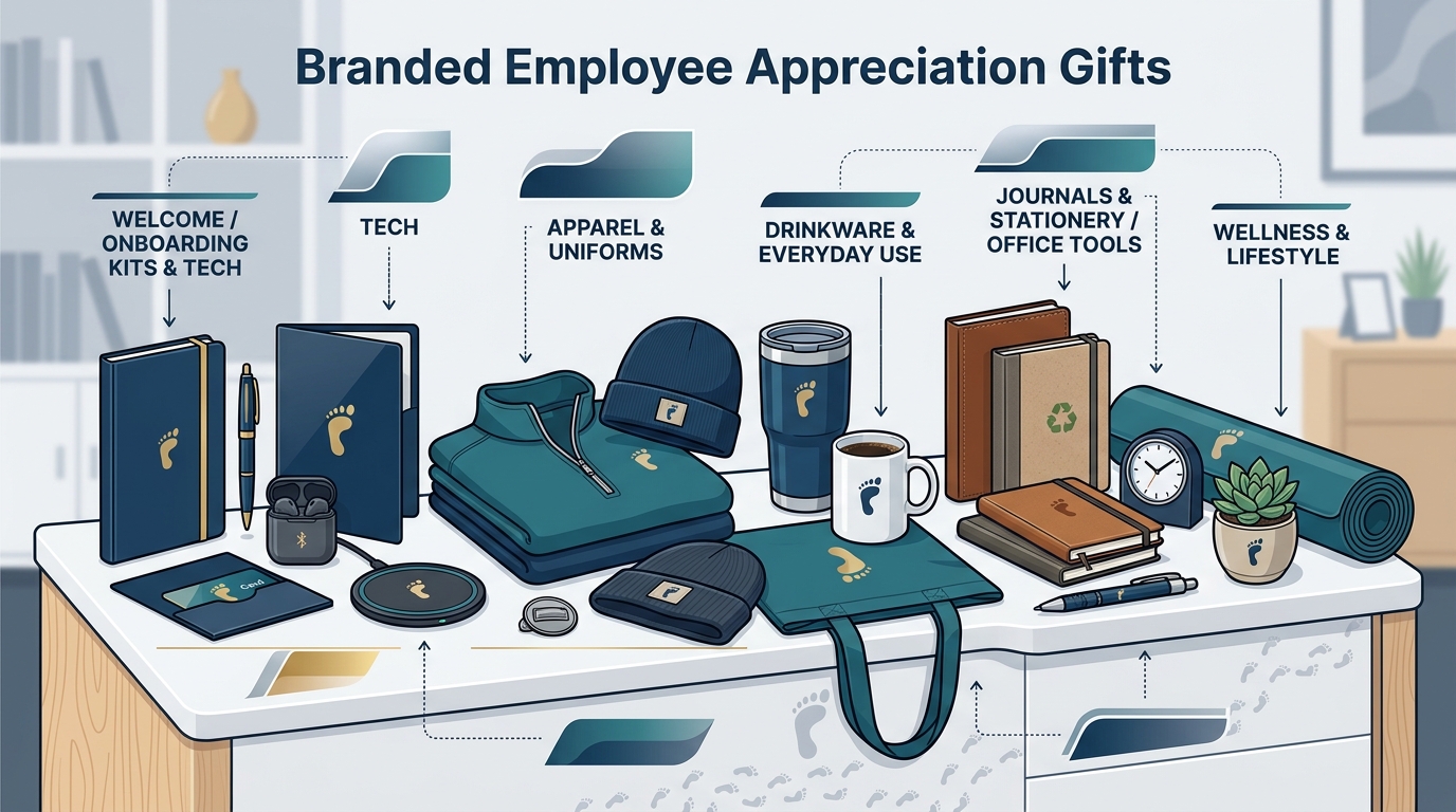 Branded Employee Appreciation Gifts: The Ultimate Guide