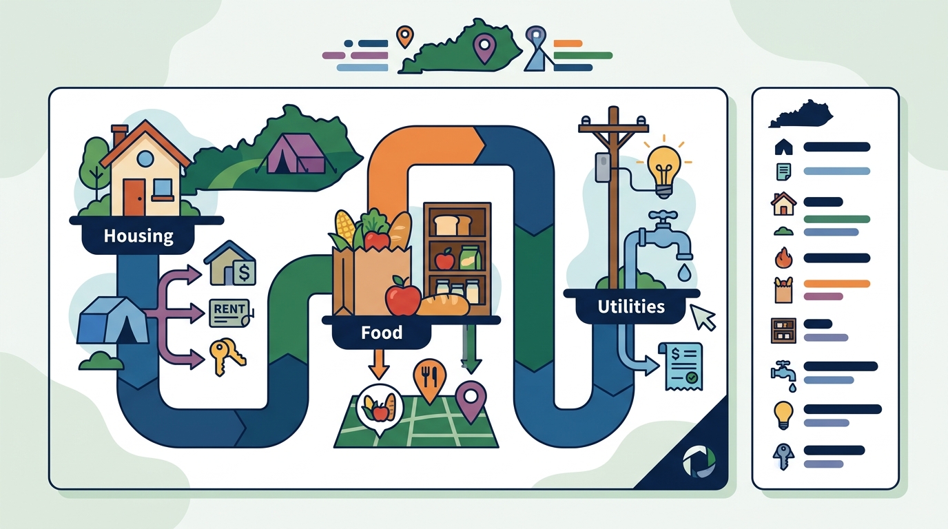 Immediate Kentucky Resources for Housing, Food, and Utilities